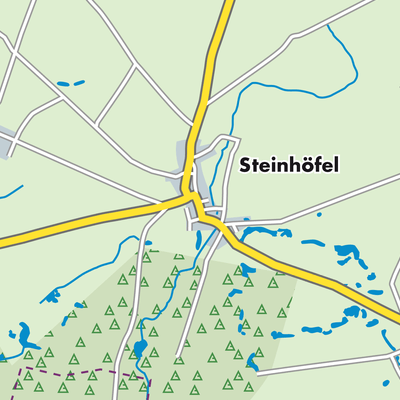 Übersichtsplan Steinhöfel