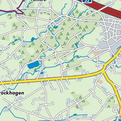 Übersichtsplan Steinhagen