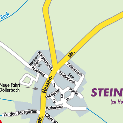 Stadtplan Steinheim