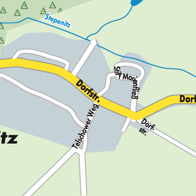 Stadtplan Stepenitz