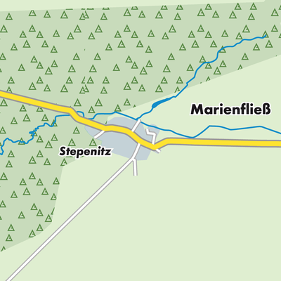 Übersichtsplan Stepenitz