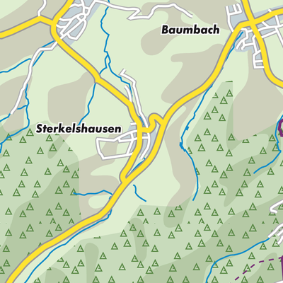 Übersichtsplan Sterkelshausen