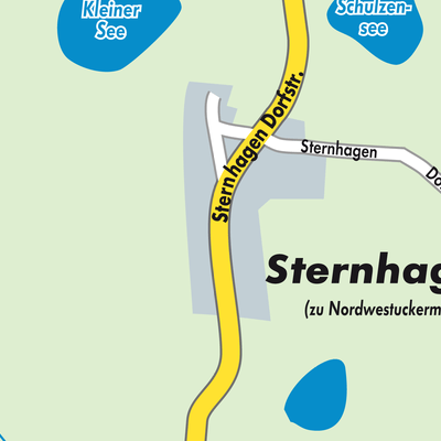 Stadtplan Sternhagen