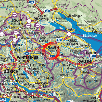 Landkarte Stettfurt