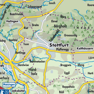 Übersichtsplan Stettfurt