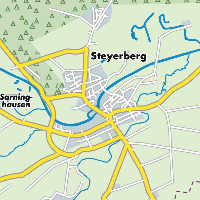 Übersichtsplan Steyerberg