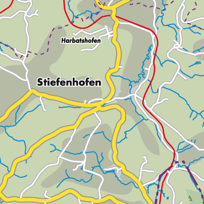 Übersichtsplan Stiefenhofen (VGem)