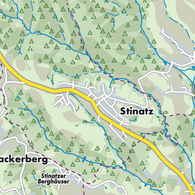 Übersichtsplan Stinatz/Stinjaki