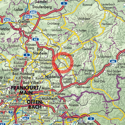 Landkarte Stockheim