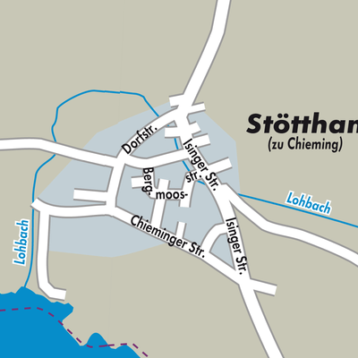 Stadtplan Stöttham