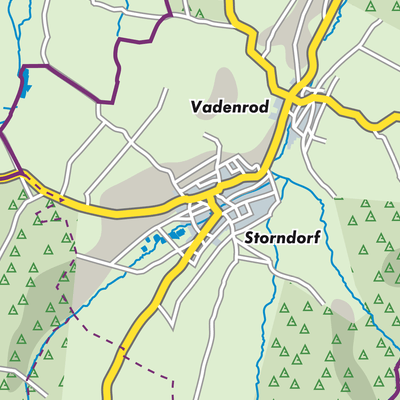 Übersichtsplan Storndorf