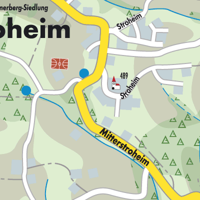 Stadtplan Stroheim