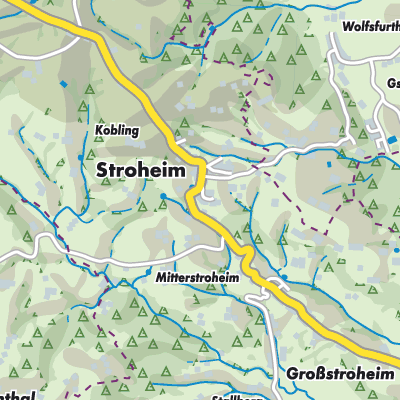 Übersichtsplan Stroheim