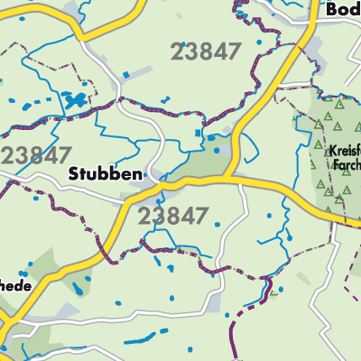 Übersichtsplan Stubben