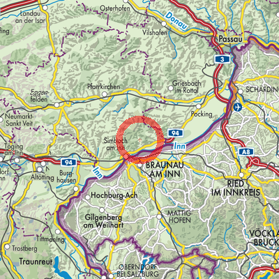 Landkarte Stubenberg