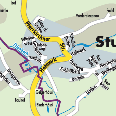 Stadtplan Stubenberg