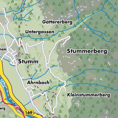 Übersichtsplan Stummerberg