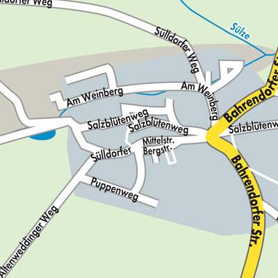 Stadtplan Sülldorf