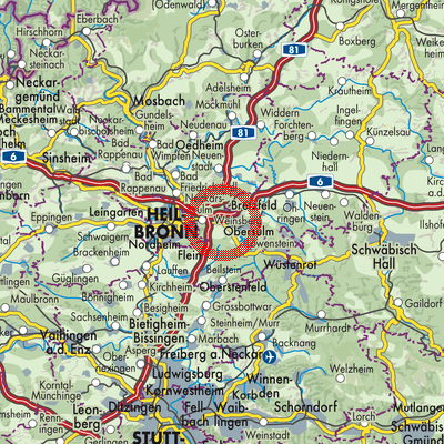 Landkarte Sülzbach