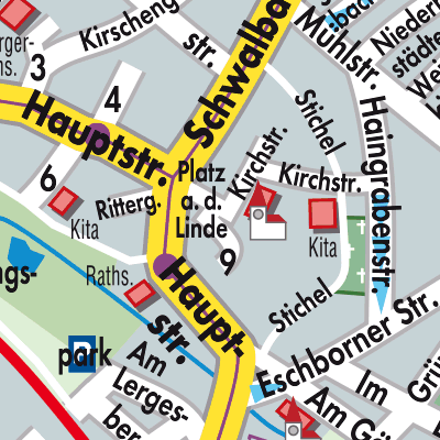 Stadtplan Sulzbach (Taunus)