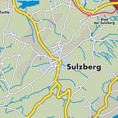 Übersichtsplan Sulzberg