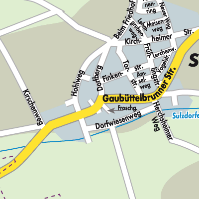 Stadtplan Sulzdorf