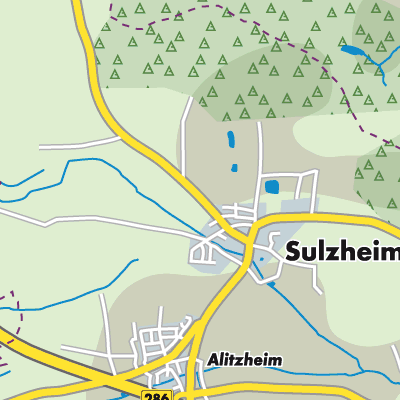 Übersichtsplan Sulzheim