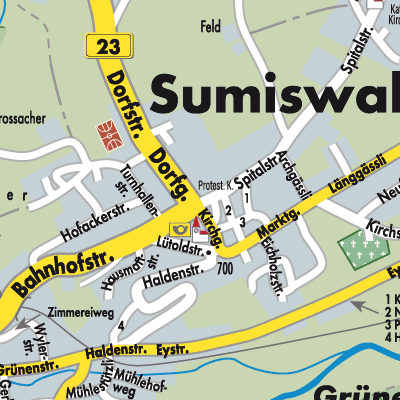 Stadtplan Sumiswald