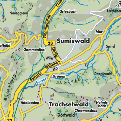 Übersichtsplan Sumiswald