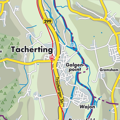 Übersichtsplan Tacherting