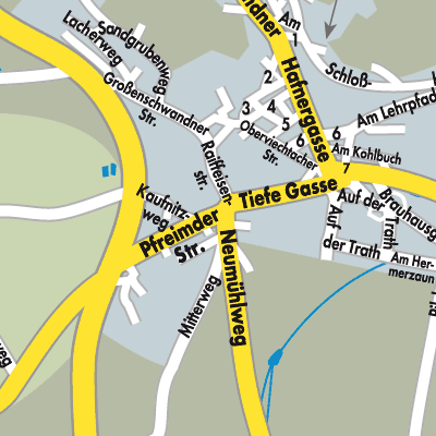 Stadtplan Tännesberg (VGem)