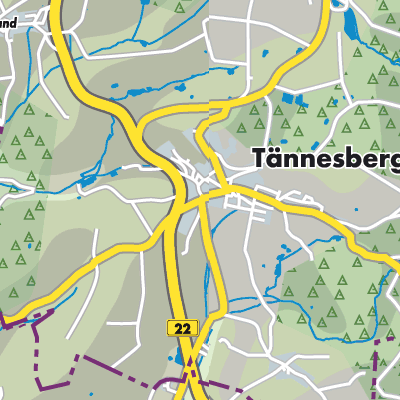 Übersichtsplan Tännesberg (VGem)