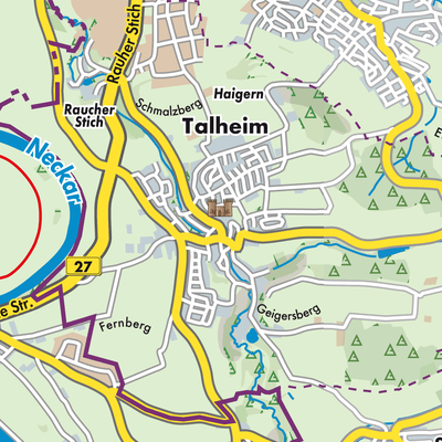 Talheim Talheim - Stadtpläne und Landkarten