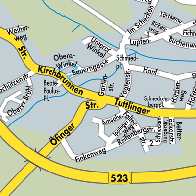 Stadtplan Talheim