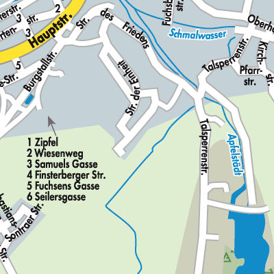 Stadtplan Tambach-Dietharz