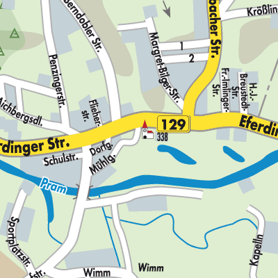 Stadtplan Taufkirchen an der Pram