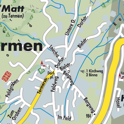 Stadtplan Termen