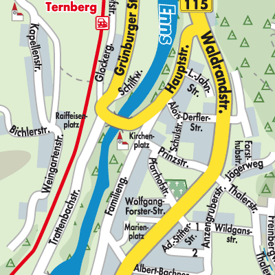 Stadtplan Ternberg