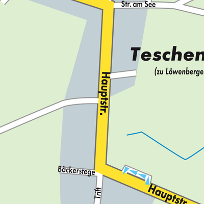 Stadtplan Teschendorf