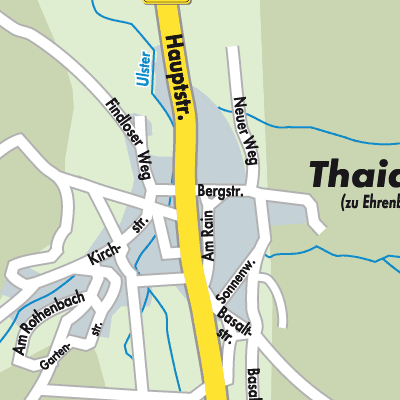 Stadtplan Thaiden