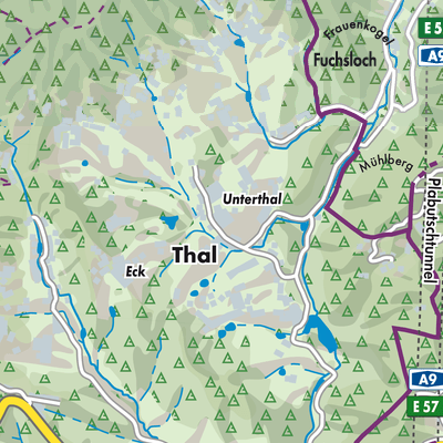 Übersichtsplan Thal