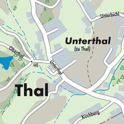 Stadtplan Thal