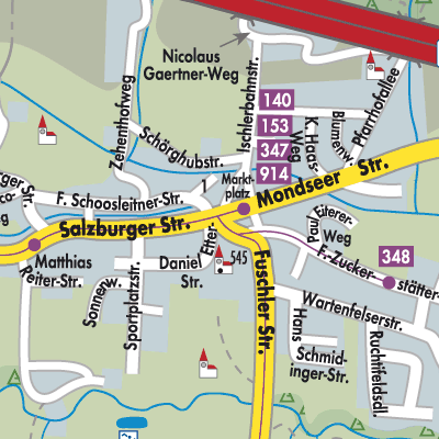 Stadtplan Thalgau