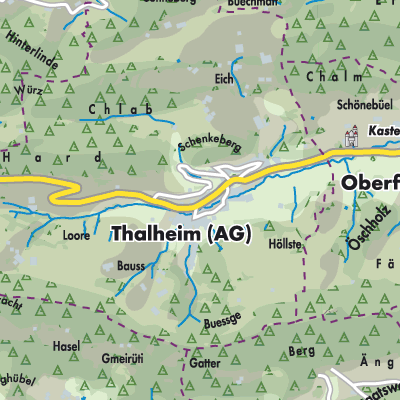 Übersichtsplan Thalheim