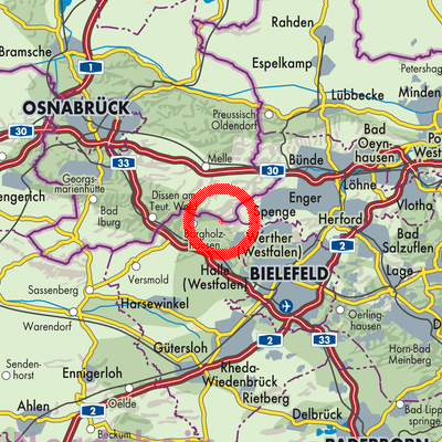 Landkarte Theenhausen