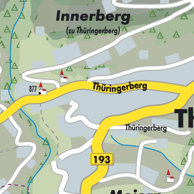 Stadtplan Thüringerberg