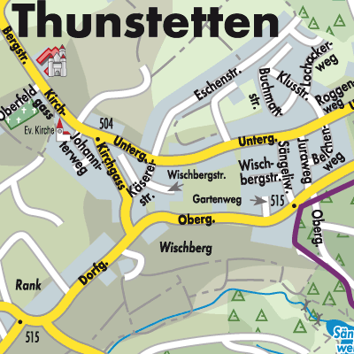 Stadtplan Thunstetten