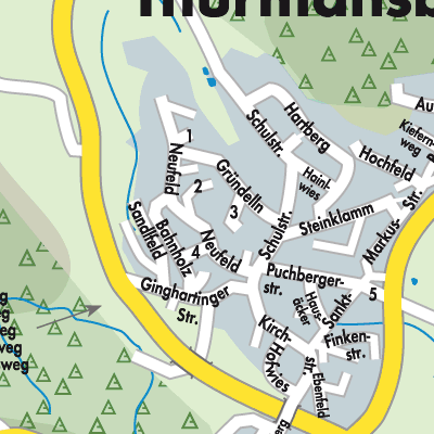 Stadtplan Thurmansbang (VGem)