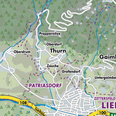 Übersichtsplan Thurn