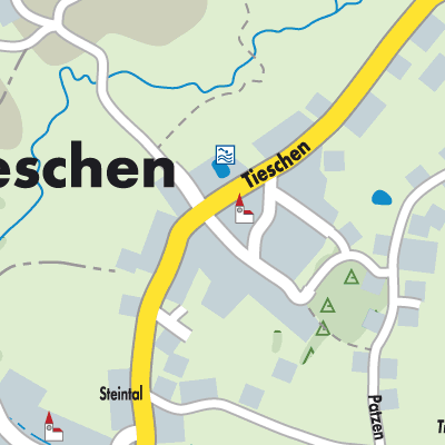 Stadtplan Tieschen